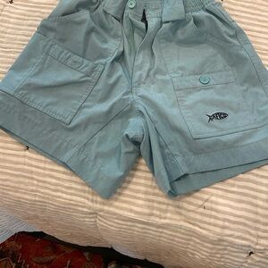 AFTCO Men's Hybrid Shorts in Light Blue